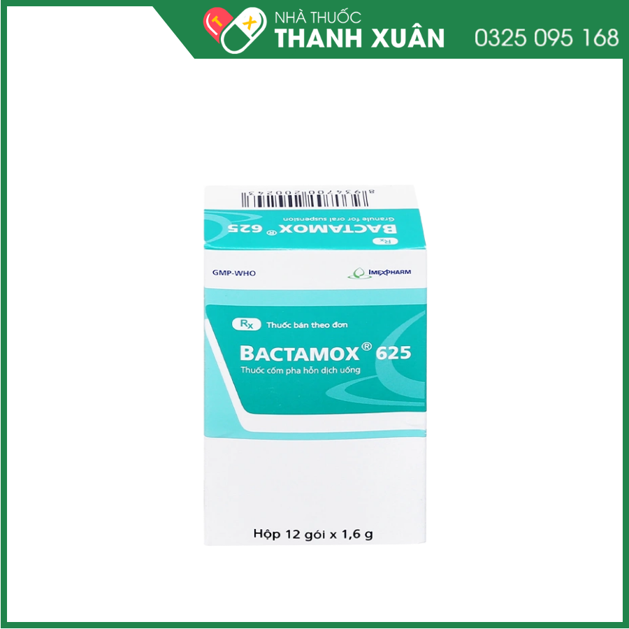 Bactamox 625 điều trị nhiễm khuẩn do vi khuẩn gây ra